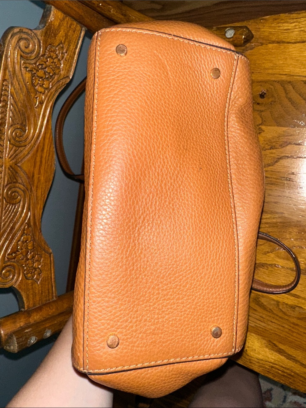 kate spade Brown Pebbled Leather Shoulder Bag - Picture 5 of 5